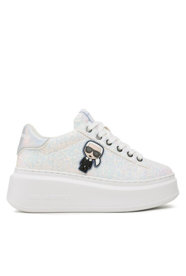 KARL LAGERFELD Сникърси KL63530F White/Blue - Mera.bg