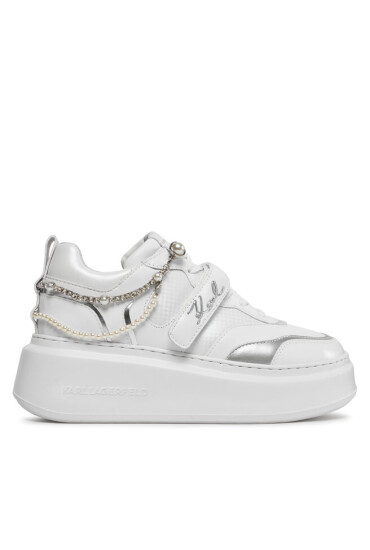 KARL LAGERFELD Сникърси KL63544 Бял - Mera.bg