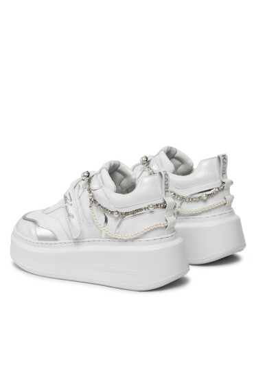 KARL LAGERFELD Сникърси KL63544 Бял - Mera.bg
