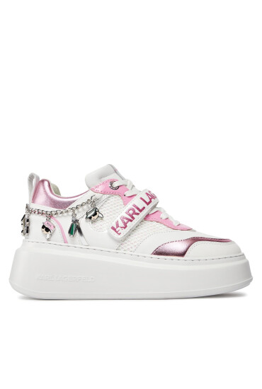 KARL LAGERFELD Сникърси KL63544F Бял - Mera.bg