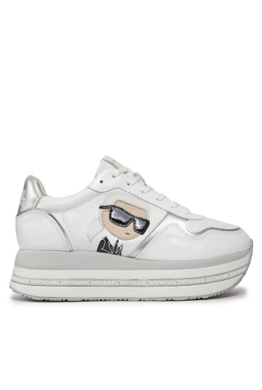 KARL LAGERFELD Сникърси KL64930N Бял - Mera.bg