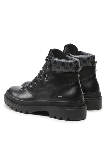 KARL LAGERFELD Туристически oбувки KL11235 Black Lthr - Mera.bg