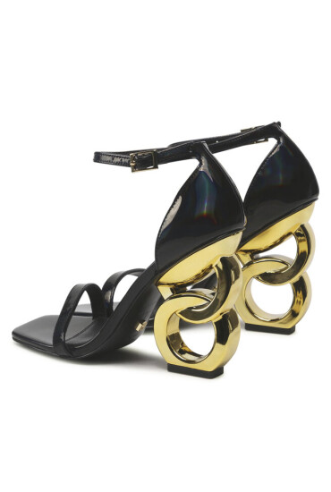 Kat Maconie Сандали Suzu Iridecent Black - Mera.bg