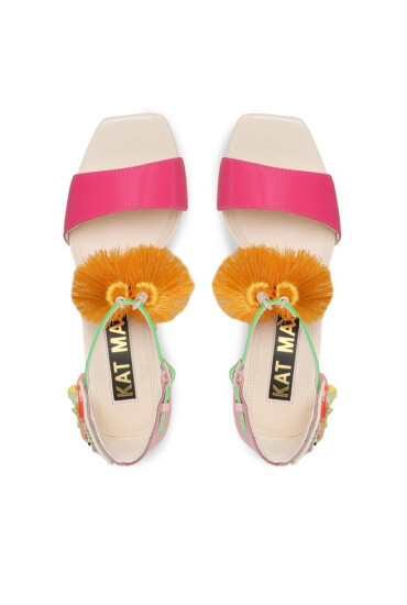 Kat Maconie Сандали Kay Spritz Orange/Multi - Mera.bg