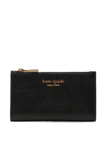 Kate Spade Голям дамски портфейл Monogram K8918 Black 001 - Mera.bg