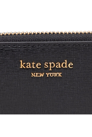 Kate Spade Голям дамски портфейл Monogram Saffiano Leather Zip Ar K8917 Black 001 - Mera.bg