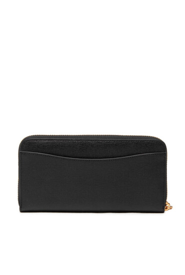 Kate Spade Голям дамски портфейл Monogram Saffiano Leather Zip Ar K8917 Black 001 - Mera.bg