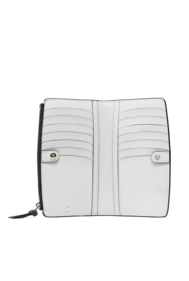 Kate Spade Голям дамски портфейл Zip Slim Wallet K5613 Black 001 - Mera.bg