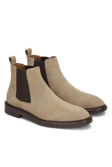 Kazar Боти тип челси Usenir 81510-02-TP Taupe - Mera.bg
