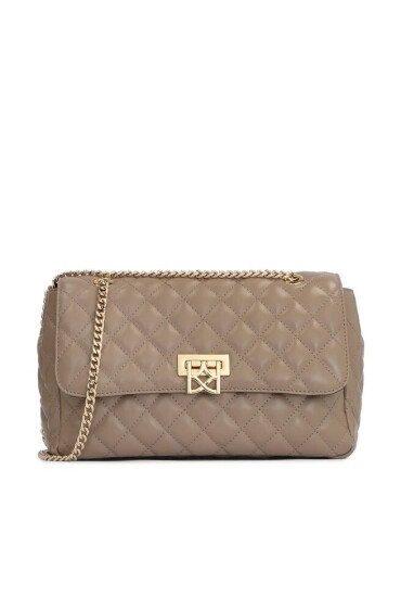 Kazar Дамска чанта Nastya 55863-15-TP Taupe - Mera.bg
