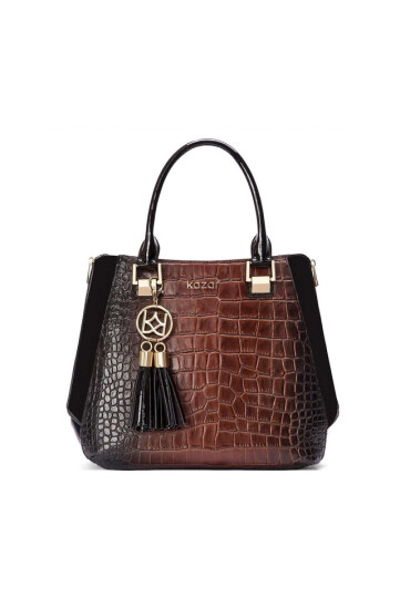 Kazar Дамска чанта Marietta 47566-L8-34 Black / Brown - Mera.bg