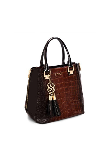Kazar Дамска чанта Marietta 47566-L8-34 Black / Brown - Mera.bg
