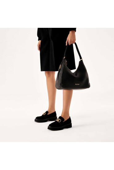 Kazar лоуфъри с дебела подметка Essen 83255-02-00 Черен - Mera.bg