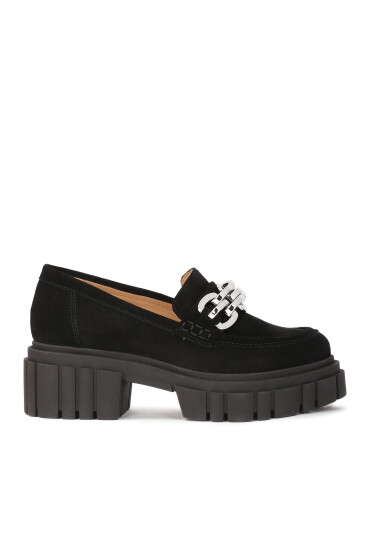 Kazar лоуфъри с дебела подметка Selvi 81913-02-00 Black - Mera.bg
