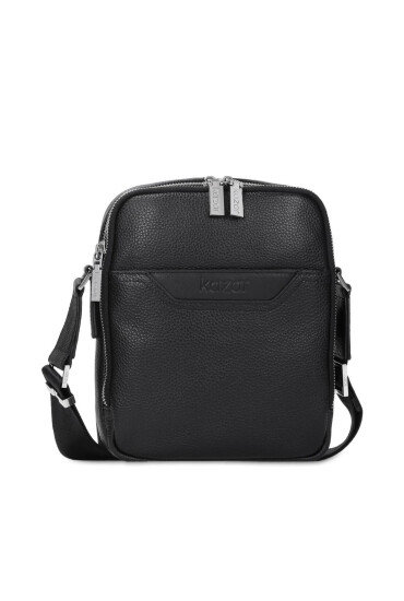Kazar Мъжка чантичка Brock 33496-01-N0 Черен - Mera.bg