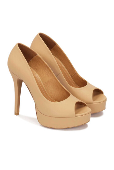 Kazar Обувки на ток Oppia 83971-01-73 Beige - Mera.bg