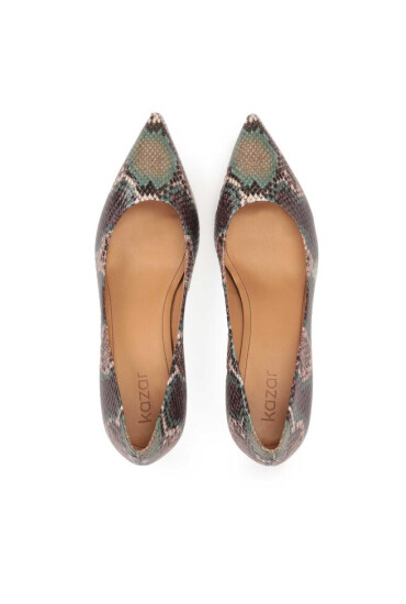 Kazar Обувки на ток Stone 60772-08-61 Brown / Green - Mera.bg