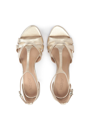 Kazar Сандали Megan 51273-01-13 Златист - Mera.bg