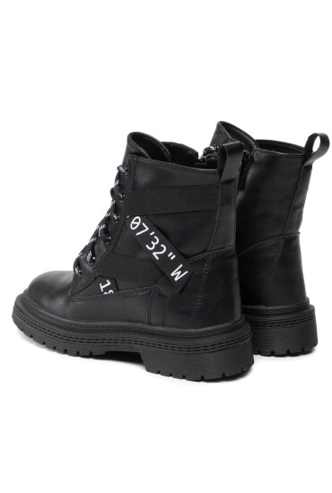 Keddo Туристически oбувки 518136/20-01 Black/White - Mera.bg