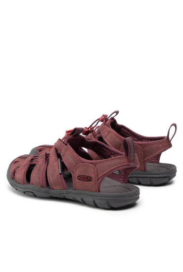 Keen Сандали Clearwater Cnx Lleather 1025088 Бордо - Mera.bg