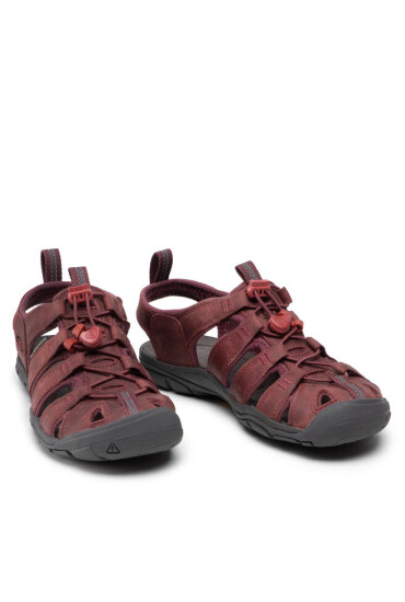 Keen Сандали Clearwater Cnx Lleather 1025088 Бордо - Mera.bg