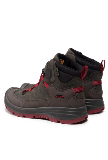 Keen Туристически Redwood Mid Wp 1023885 Steel Grey/Red Dahlia - Mera.bg