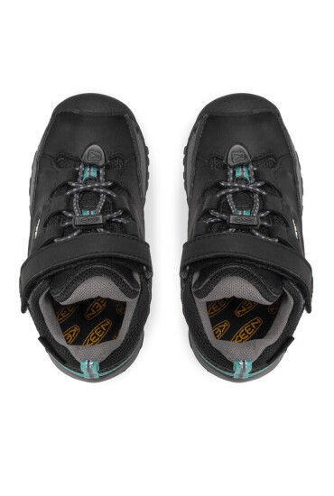 Keen Туристически Targhee Low Wp 1026291 Black/Star White - Mera.bg