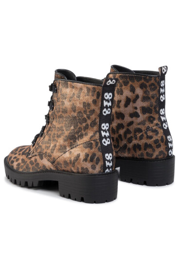 Kendall + Kylie Туристически oбувки Epic Bootie Black Leopard - Mera.bg