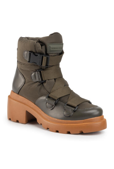Kendall + Kylie Туристически oбувки Riley Military Green - Mera.bg