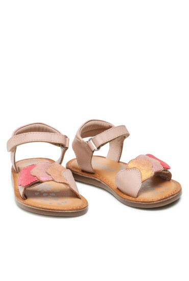 Kickers Сандали Dyastar 858581-10 S Rose Clair Metallise 133 - Mera.bg