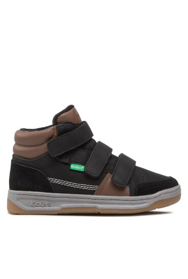 Kickers Сникърси Kroisy 910900-30 S Noir Marron 83 - Mera.bg