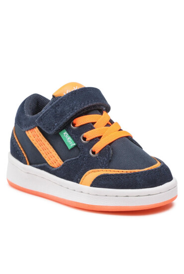 Kickers Сникърси Bisckuit 858804-30 M Marine/Orange - Mera.bg