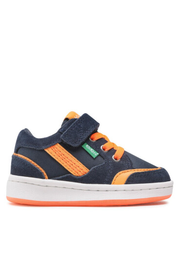 Kickers Сникърси Bisckuit 858804-30 M Marine/Orange - Mera.bg