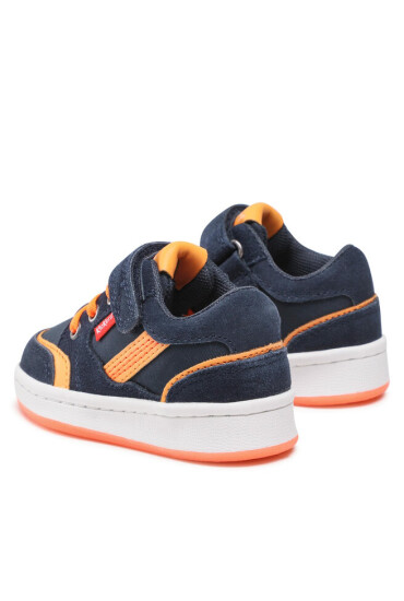 Kickers Сникърси Bisckuit 858804-30 M Marine/Orange - Mera.bg