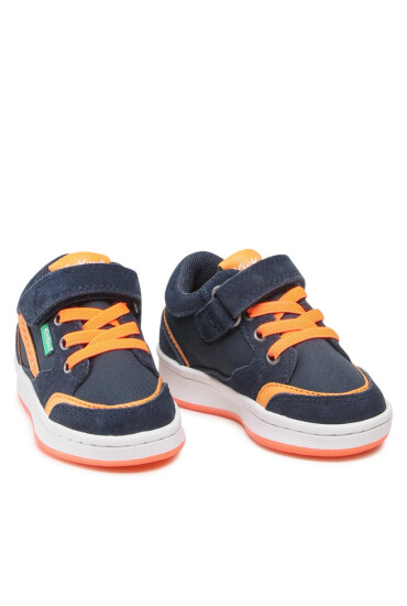 Kickers Сникърси Bisckuit 858804-30 M Marine/Orange - Mera.bg