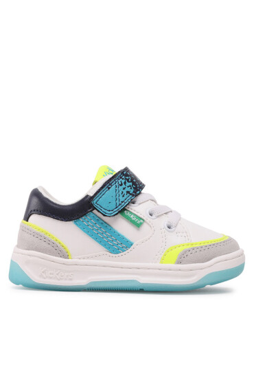 Kickers Сникърси Kouic KI-928540-30 M Blanc Gris Fluo 32 - Mera.bg