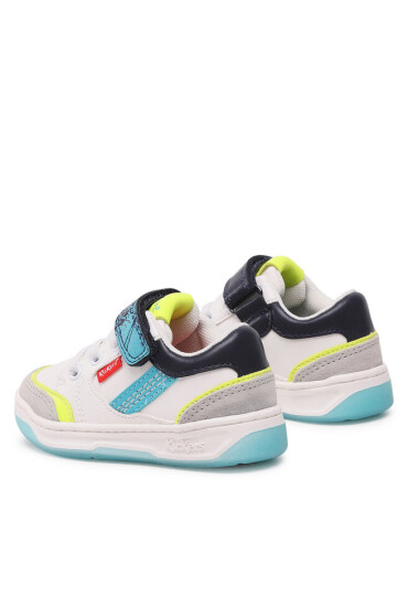 Kickers Сникърси Kouic KI-928540-30 M Blanc Gris Fluo 32 - Mera.bg