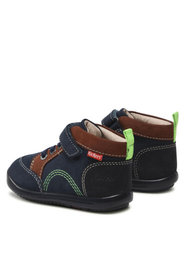 Kickers Зимни обувки Kinoe 878670-10 M Marine Marron Tricolore 101 - Mera.bg