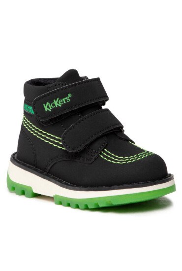 Kickers Зимни обувки Kickfun 878750-10 M Black/Green 81 - Mera.bg