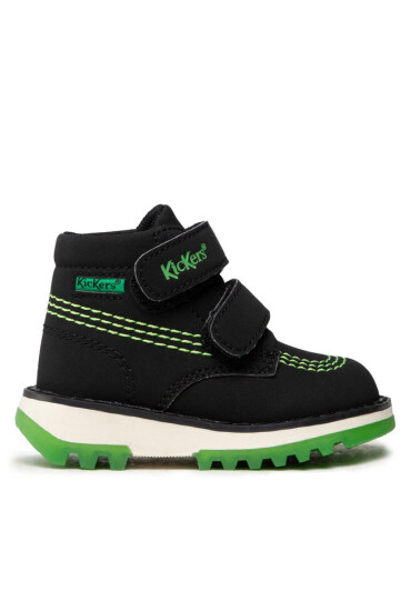 Kickers Зимни обувки Kickfun 878750-10 M Black/Green 81 - Mera.bg