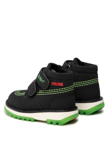 Kickers Зимни обувки Kickfun 878750-10 M Black/Green 81 - Mera.bg