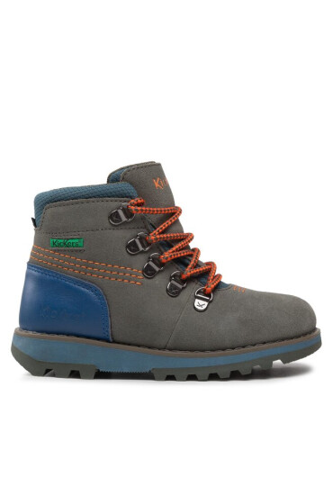 Kickers Зимни обувки Kicknature 878760-10 S Khaki/Orange 202 - Mera.bg