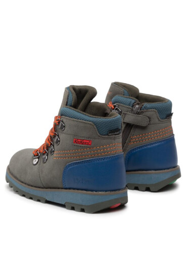 Kickers Зимни обувки Kicknature 878760-10 S Khaki/Orange 202 - Mera.bg
