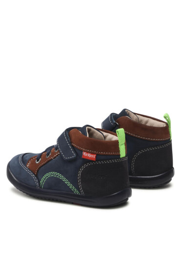 Kickers Зимни обувки Kinoe 878670-10 S Marine Marron Tricolore 101 - Mera.bg