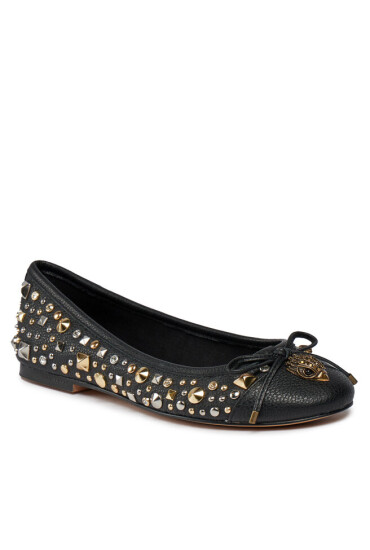 Kurt Geiger Балеринки 225-Eagle Ballerina 9790605109 Black/Comb - Mera.bg