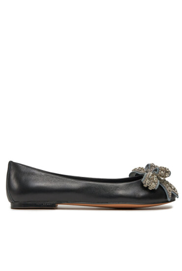 Kurt Geiger Балеринки Bow 621300109 Черен - Mera.bg