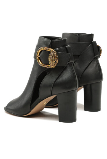 Kurt Geiger Боти 225-Mayfair Peep Toe Boot 9989300109 Black - Mera.bg