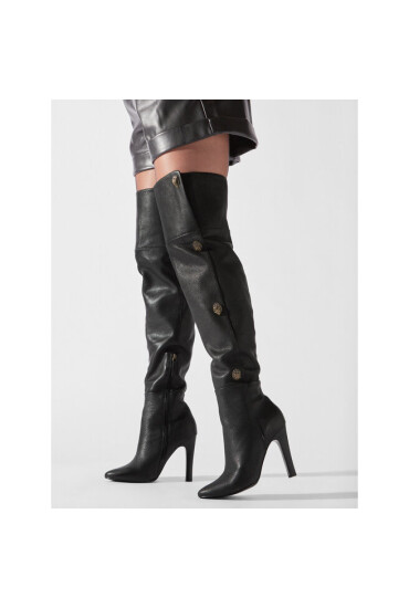 Kurt Geiger Ботуши Shoreditch 9311500109 Черен - Mera.bg