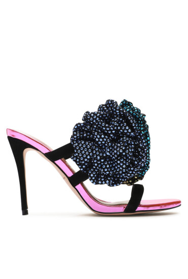 Kurt Geiger Чехли 225-Pierra Mule Bloom 9990857109 Розов - Mera.bg