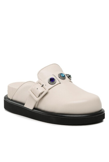 Kurt Geiger Чехли Orson Crystal Mule 9107041109 Бежов - Mera.bg